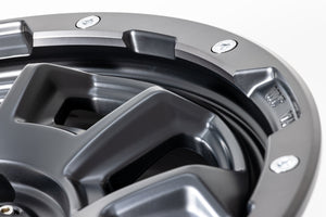 JAOS ADAMASBL5 15X6.0J 33 6H139.7 MATTE POLISH BLACK WHEEL FOR TOYOTA HIACE 200 B901560MPB