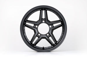 JAOS EXCELJX3 16X5.5J 22 5H139.7 MATT GUN METALLIC WHEEL FOR SUZUKI JIMNY JB23 B935655MGM