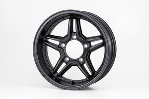 JAOS EXCELJX3 16X6.0J ± 0 5H139.7 MATT GUN METALLIC WHEEL FOR SUZUKI JIMNY JB33 JB43 B935660MGM