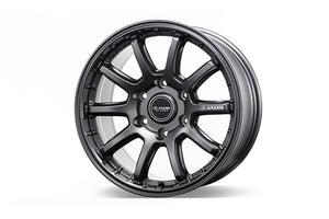 JAOS TRIBECROSS 17x8.0J ± 0 6H139.7 MATT GUN METALLIC WHEEL FOR TOYOTA HILUX SURF 125 Z GRSPORT B952781MGM