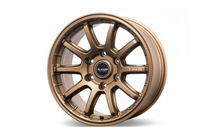 JAOS TRIBECROSS 17x8.0J ± 0 6H139.7 TITANIUM GOLD WHEEL FOR TOYOTA FJ CRUISER 10+ B952781TGD