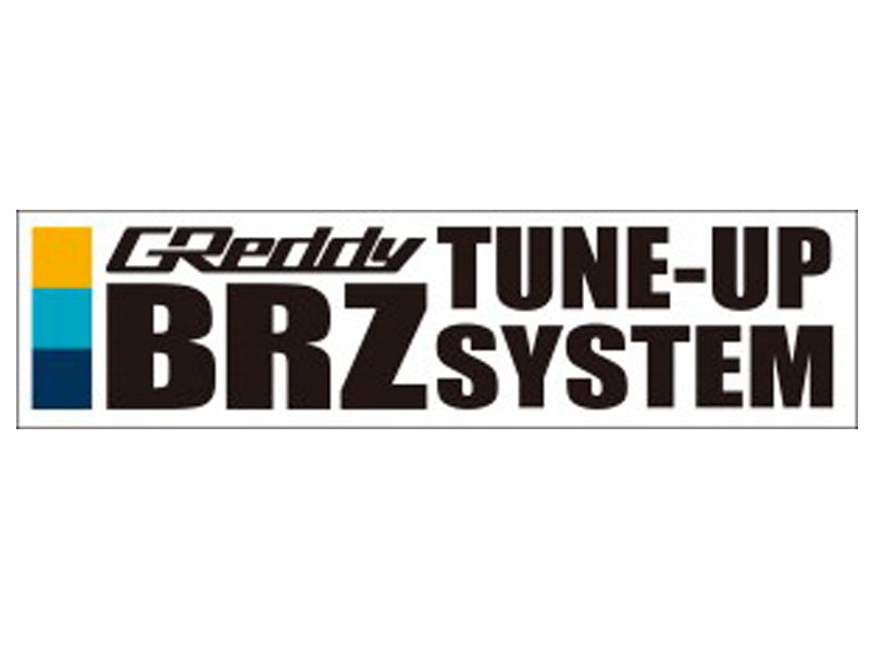 GREDDY BRZ TUNE-UP SYSTEM STICKER (EXCL CHARACTERS) FOR   18000178