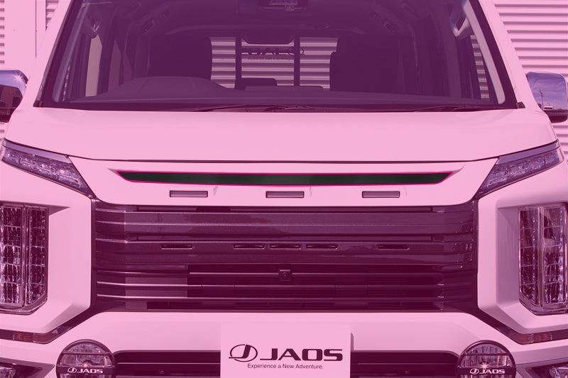 JAOS FRONT GRILL BLACKOUT STICKER FOR MITSUBISHI DELICA D:5 2019- DIESEL C060306B