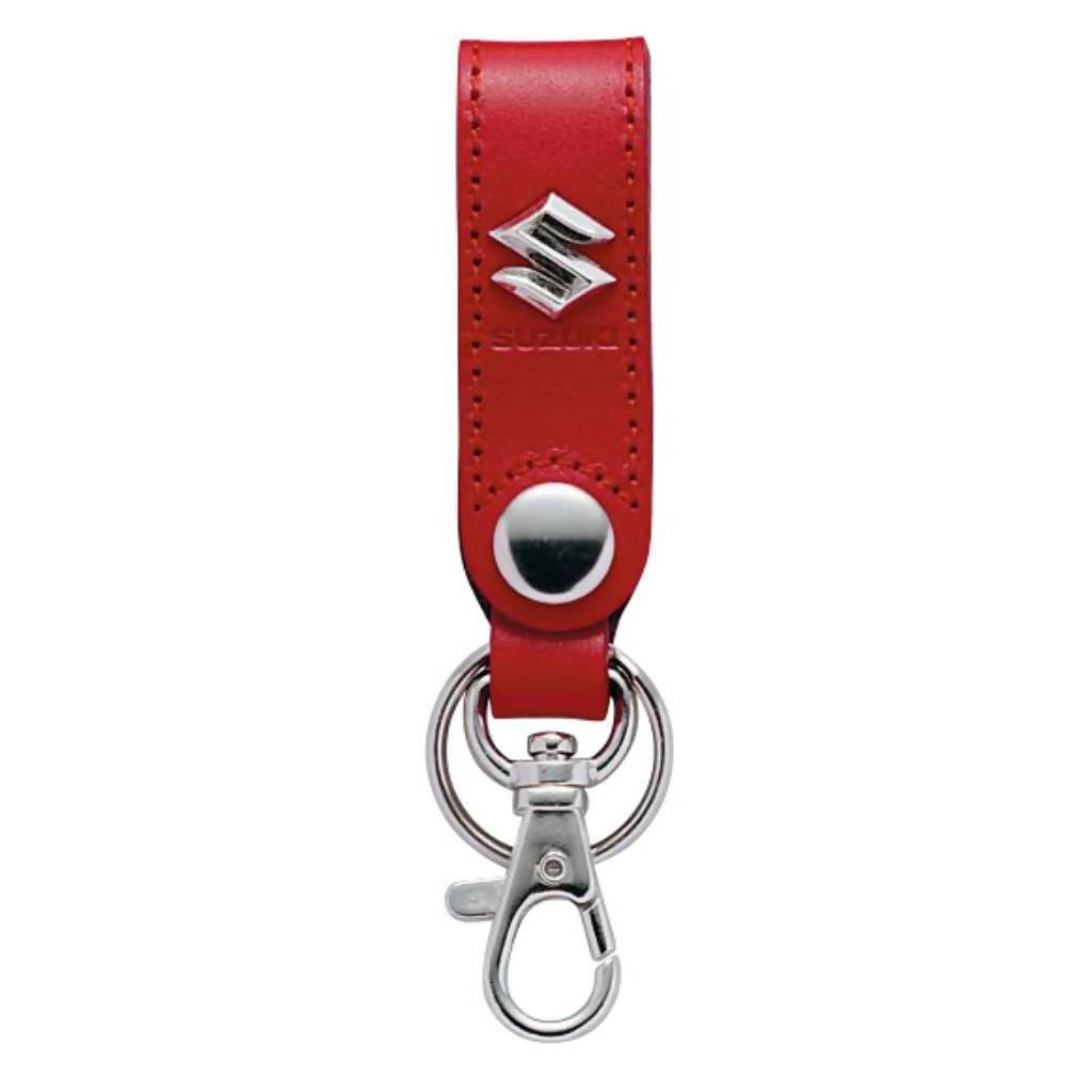 AUTO RIMESSA LEATHER BELTING KEY HOLDER 48 TYPE RED 99000-99037-48G