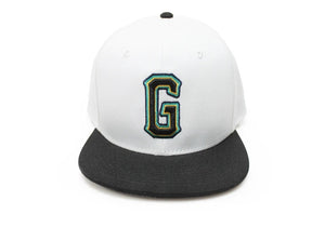 GREDDY G LOGO CAP WHITE BLACK 38002053