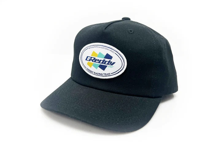 GREDDY RACING TEAM LOGO CAP BLACK 38002050