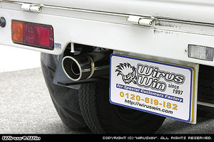 WIRUS WIN COMPACT MUFFLER POPPER TYPE FOR SUZUKI CARRY GD-DA52T GD-DB52T LE-DA62T LE-DA63T F6A K6A WIRUS-WIN-00018