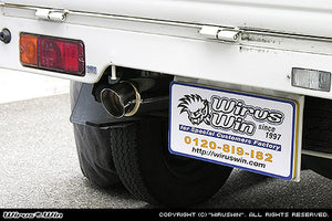 WIRUS WIN COMPACT MUFFLER SPORTS TYPE FOR SUZUKI CARRY GD-DA52T GD-DB52T LE-DA62T LE-DA63T F6A K6A WIRUS-WIN-00019