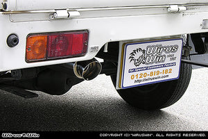 WIRUS WIN COMPACT MUFFLER SPORTS TYPE FOR SUZUKI CARRY GD-DA52T GD-DB52T LE-DA62T LE-DA63T F6A K6A WIRUS-WIN-00019