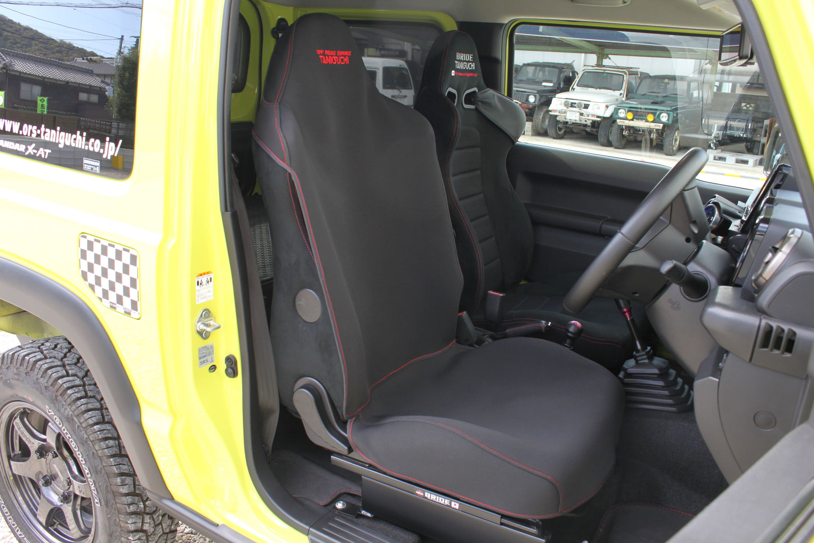 TANIGUCHI SEAT APRON FOR BRIDE EURO FOR SUZUKI JIMNY SJ30 JA22 TANIGUCHI-00034