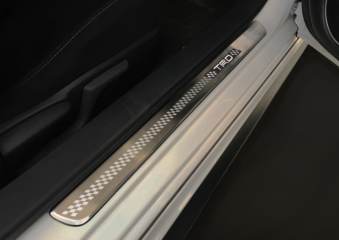 TRD DOOR SCUF PLATES (W. LED)  For TOYOTA 86 (ZN6) KOUKI Model  MS351-18002