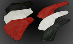 CAR MAKE T&E VERTEX LEATHER HAND BRAKE BOOTS TOYOTA SERIES BLACK BLACK THREAD SXE10 ALTEZZA FOR  CARMAKETE-00732