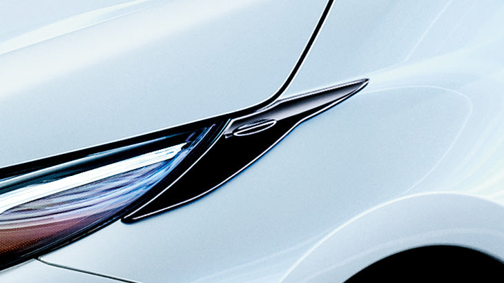 MODELLISTA HEADLIGHT GARNISH BLACK FOR TOYOTA PRIUS PHV 5#  D2810-51510