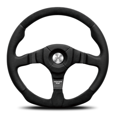 MOMO FIGHTER EVO LEATHER STEERING WHEEL F-33