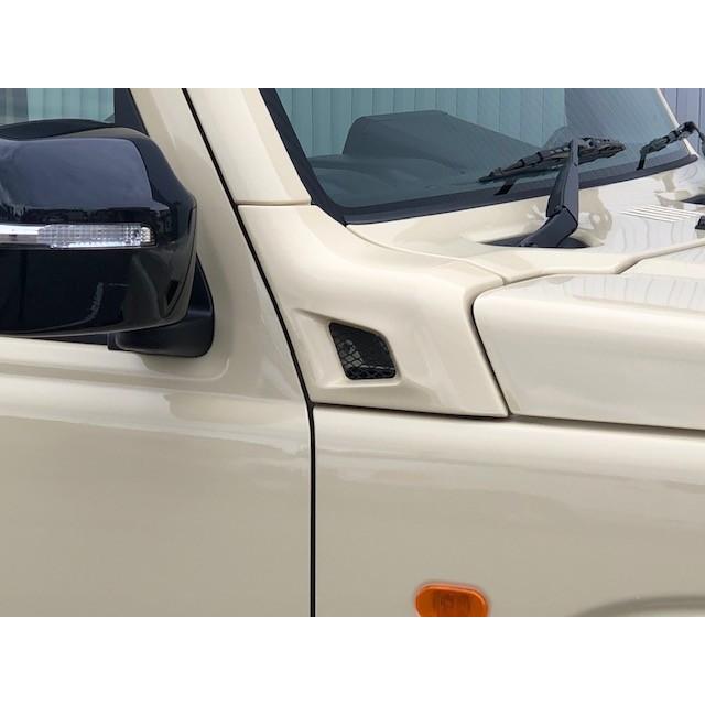 FAD START COWLING SIDE PANEL TYPE R PAINTED MEDIUM GRAY ZVL FOR SUZUKI JIMNY JB64W JB74W FAD-START-00003