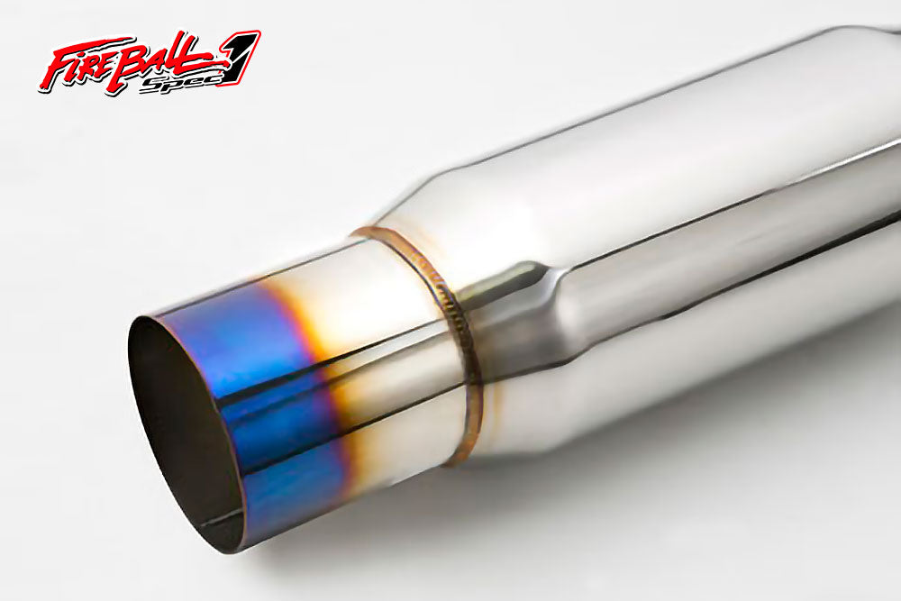 5ZIGEN FIREBALL SPEC-1 EXHAUST  For HONDA FIT GK5 FBH-1011 - Black Hawk Japan