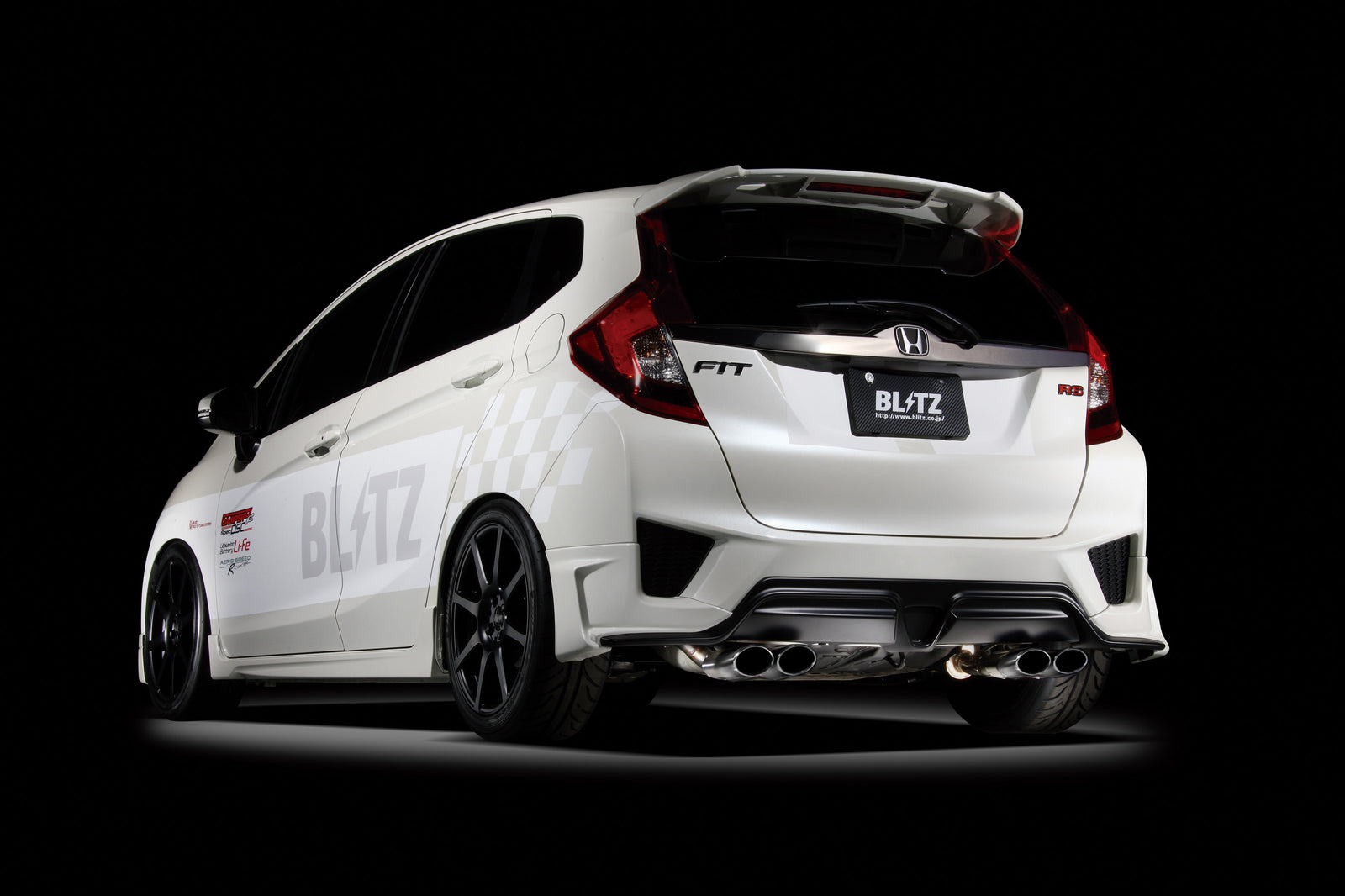 BLITZ NUR-SPEC VS EXHAUST  For HONDA FIT GK5 L15B 63511 - Black Hawk Japan