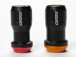 RAYS FORMULA SERIES FORMULA NUT (FN-II) SET ALUMINUM CAP-TAPER PART BLUE M14X1.5 FOR  7414-BLUE-M14-1-5