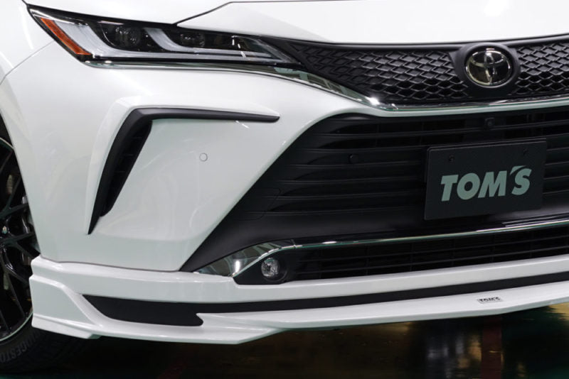 TOMS FRONT SPOILER BLACK PEARL 219 FOR TOYOTA HARRIER MXUA80 85 52110-TAU80-B2
