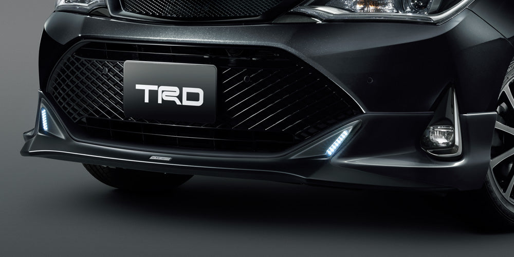 TRD FRONT SPOILER (W LED) UNPAINTED  For COROLLA FIELDER 16#  MS341-12042-NP