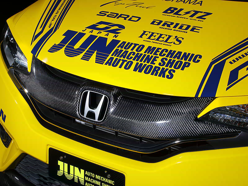 JUN AUTO FRONT GRILLE  For HONDA FIT GK5 - 8003M-H002