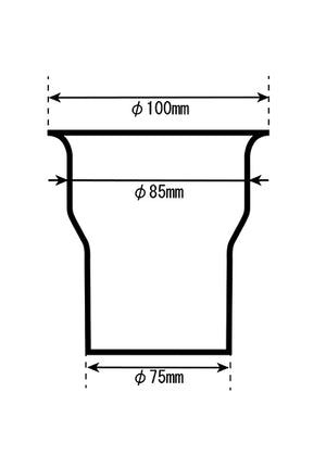 BILLION SUPER RACING AIR FUNNEL CARBON 75 BSD075-FN005