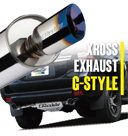 GREDDY MUFFLER CROSS MUFFLER G-STYLE FOR TOYOTA C-HR ZYX10 10113802
