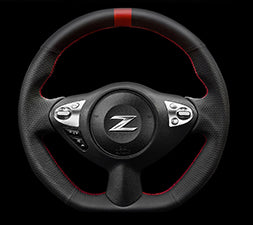 KENSTYLE STEERING WHEEL ALL BLACK LEATHER FOR  NB02