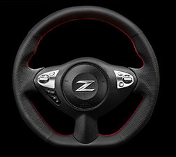 KENSTYLE STEERING WHEEL ALL BLACK LEATHER FOR  NB02