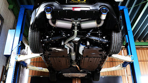 GANADOR VERTEX SPORTS EXHAUST POLISHED TIP FOR TOYOTA GR86 ZD8 SUBARU BRZ ZD8 FA24 GDS-415TPO - Black Hawk Japan