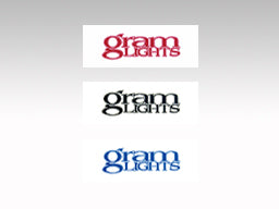 RAYS gram LIHTS Logo Sticker (W75mm)