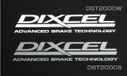 DIXCEL STICKER STICKER (LETTER-CUT) [Compatibility List in Desc.] DST200CS