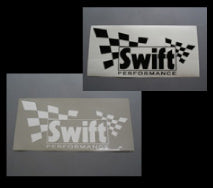 SWIFT TOHATSU SPRINGS STICKER 360x160mm WHITE