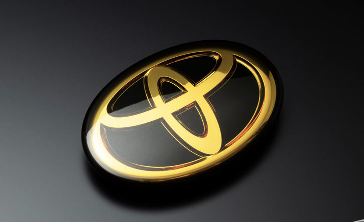 GRAZIO&CO GOLD FRONT T-MARK EMBLEM FOR TOYOTA GR86 ZD8 EMB1030GLD-FT