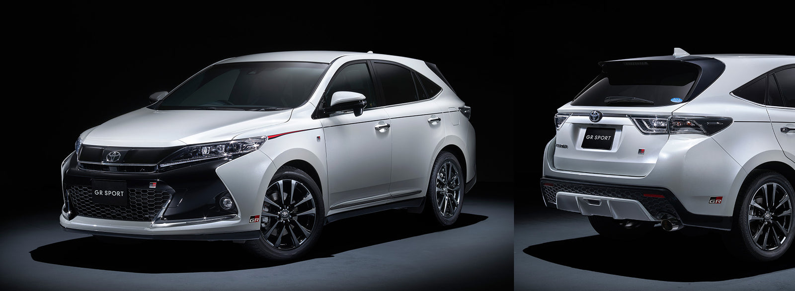 TRD GR SPORTS SIDE VISOR FOR TOYOTA HARRIER ASU6#W AVU65W ZSU6#W MS316-48001