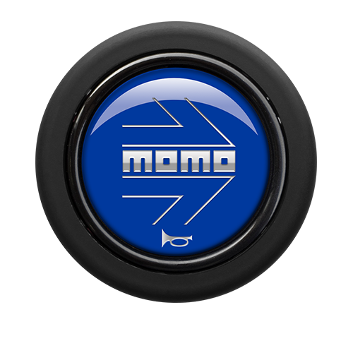 MOMO ARROW BLUE HORN BUTTON FOR  HB-20