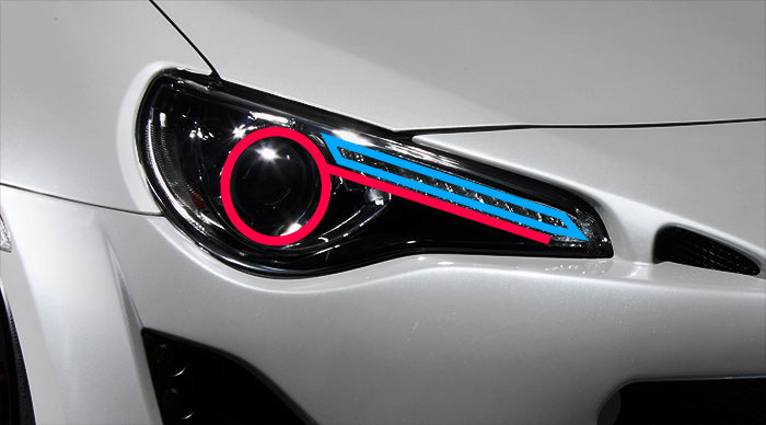 BLITZ RACING HEADLIGHT  For TOYOTA 86 ZN6 FA20 60161