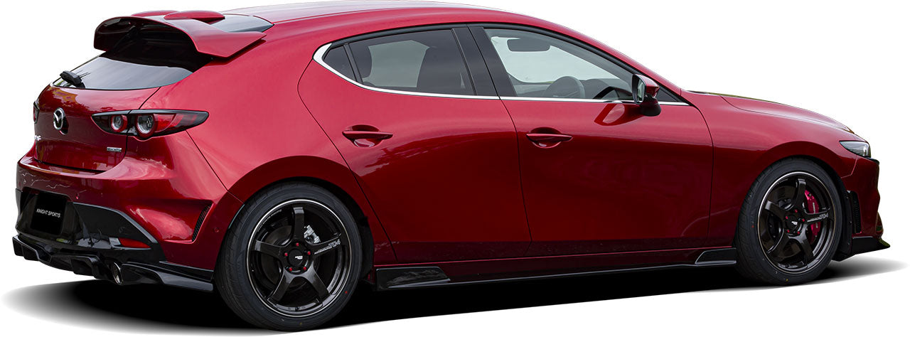 KNIGHT SPORT SIDE SKIRT, R&L For MAZDA 3 BP KZD-73302