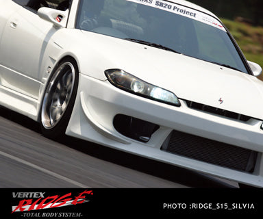 VERTEX RIDGE FRONT FENDERS (With DUCT) FOR NISSAN SILVIA S15 VERTEX-RIDGE-00002