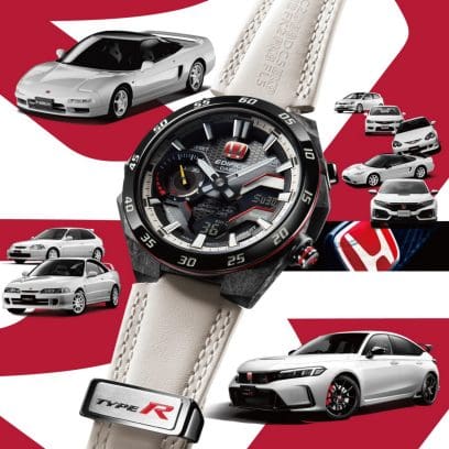 CASIO EDIFICE WINDFLOW HONDA TYPE R EDITION FOR  ECB-2200HTR-1AJR