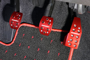 MONSTER SPORT SPORTS DRIVING PEDAL COVER RED ALUMITE FOR SUZUKI SWIFT SPORTS ZC33S 849521-7650M
