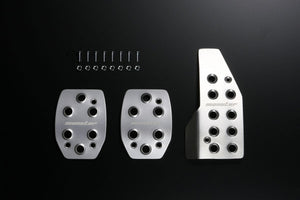 MONSTER SPORT SPORTS DRIVING PEDAL COVER CLEAR ALUMITE FOR SUZUKI SWIFT ZC83S 849501-7650M