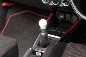 MONSTER SPORT SHIFT KNOB C TYPE (FOR ZC33S ONLY) WHITE FOR SUZUKI SWIFT SPORTS ZC33S 831126-7650M - Black Hawk Japan