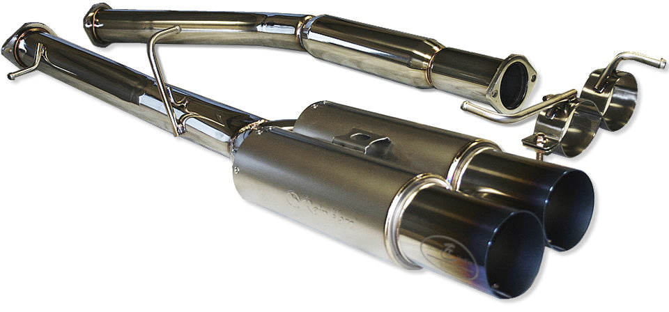 REINHARD CANNONBALL DOUBLE MUFFLER STAINLESS EXHAUST FOR NISSAN SILVIA R S13TB CA18DET RH-2302