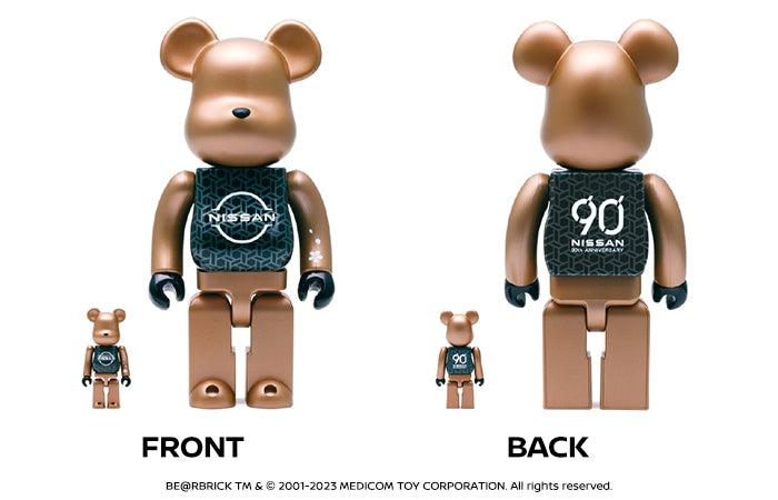 NISSAN NISSAN 90th ANNIVERSARY BE@RBRICK NISSAN-00001