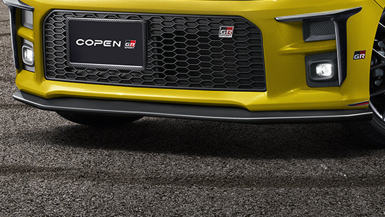 TRD GR FRONT SPOILER BLACK 212 FOR TOYOTA COPEN MS341-B2001