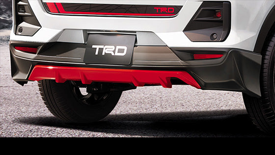 TRD REAR BUMPER SPOILER X FOR TOYOTA RAIZE A202A 10A 01A MS343-B1009