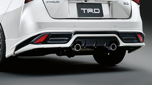 TRD REAR BUMPER SPOILER AGGRESSIVE STYLE WHITE 089 FOR TOYOTA PRIUS ZVW50 51 55 MS343-47001-A2