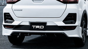 TRD REAR BUMPER SPOILER BLACK FOR TOYOTA RAIZE A202A 10A 01A MS343-B1011