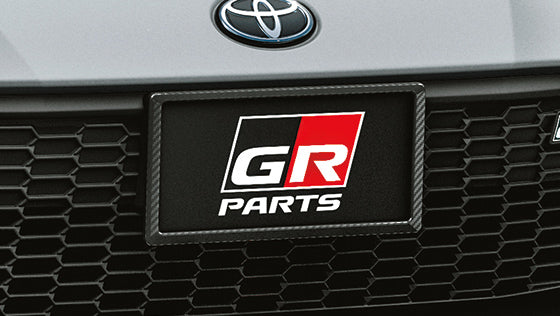TRD GR CARBON NUMBER FRAME FRONT FOR TOYOTA 86 ZN8 MS371-00001